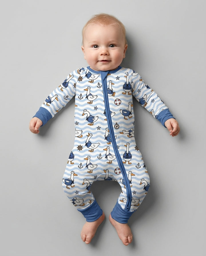 Gerippte Babykleidung mit individuellem Foto - Weich &amp; Skizzenhaft