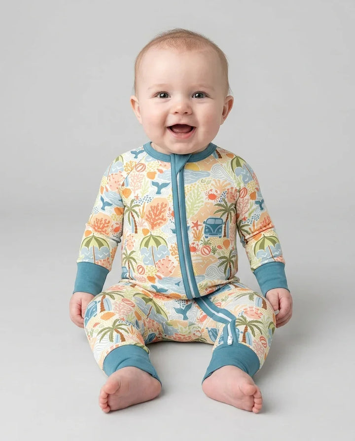 Gerippte Babykleidung mit individuellem Foto - Weich &amp; Skizzenhaft