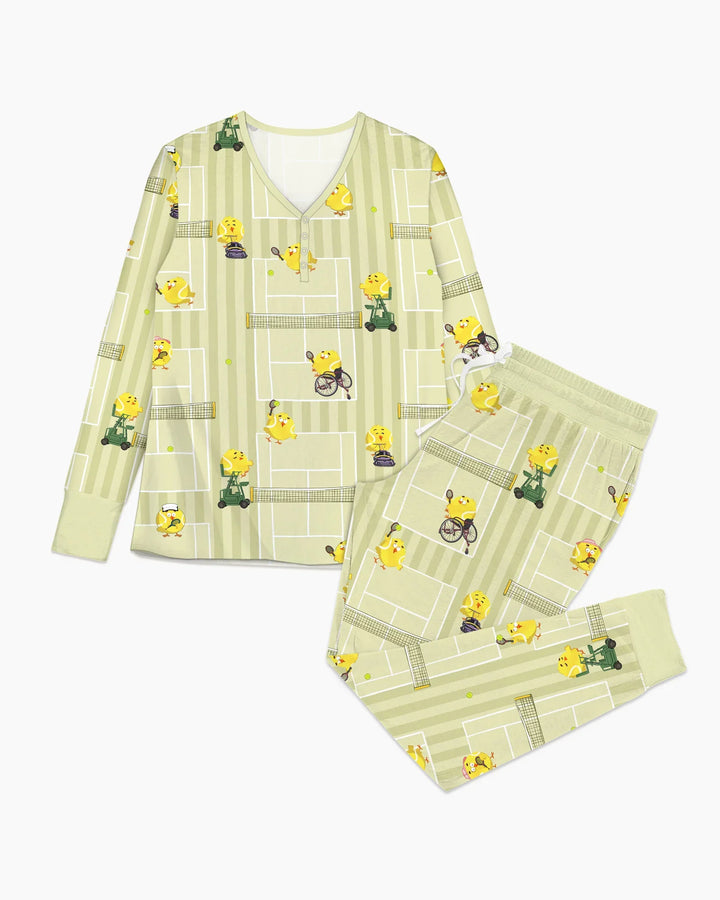 Vorlage Bambus Damen Pyjama Set