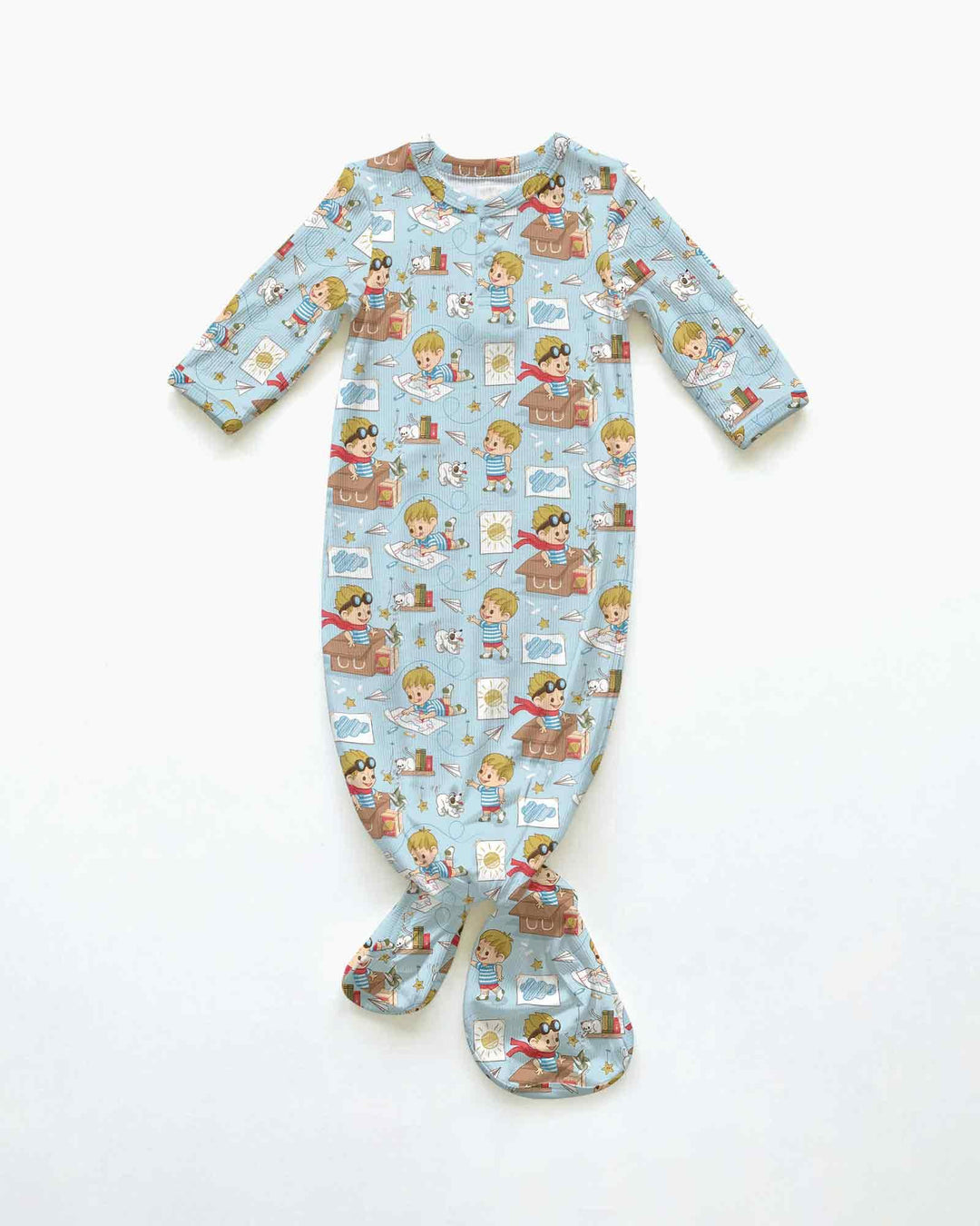 Tiny Explorer Tales Bamboo Knot Gown