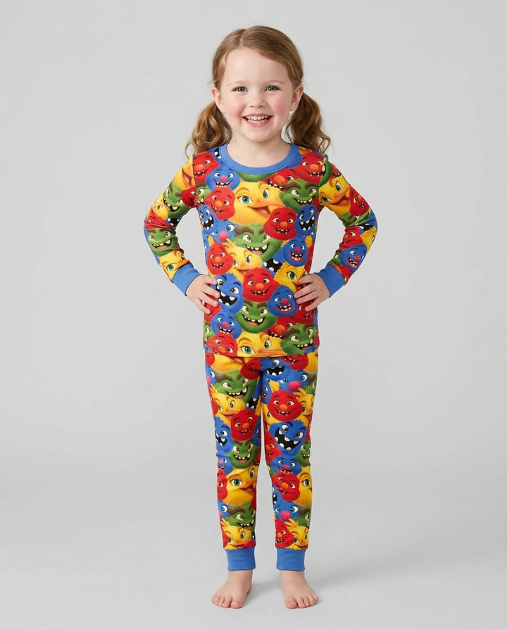 Let Have Some Fun Bamboo Two Piece Long Sleeve Pajama Set