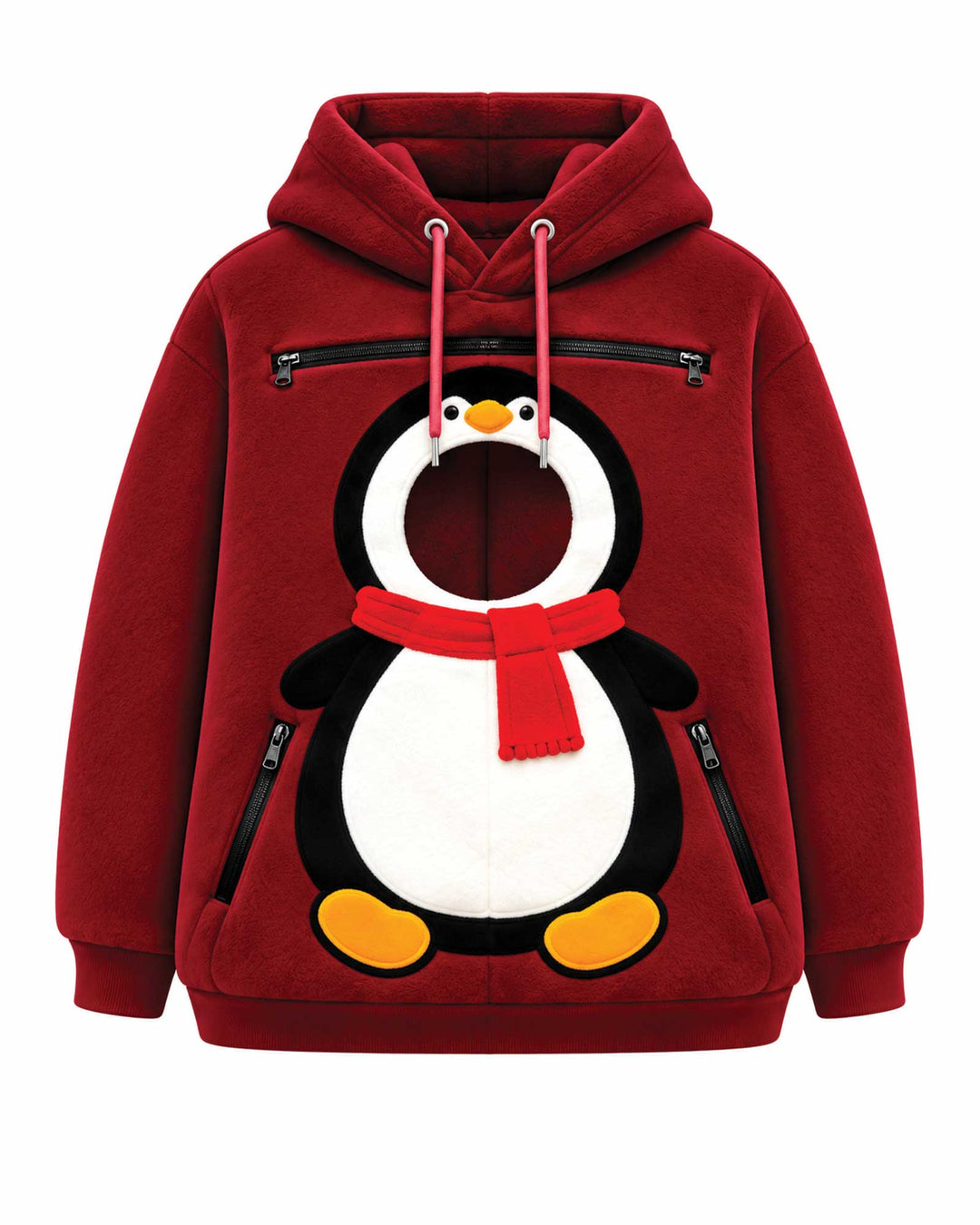 Penguin Animals Carrier Hoodie