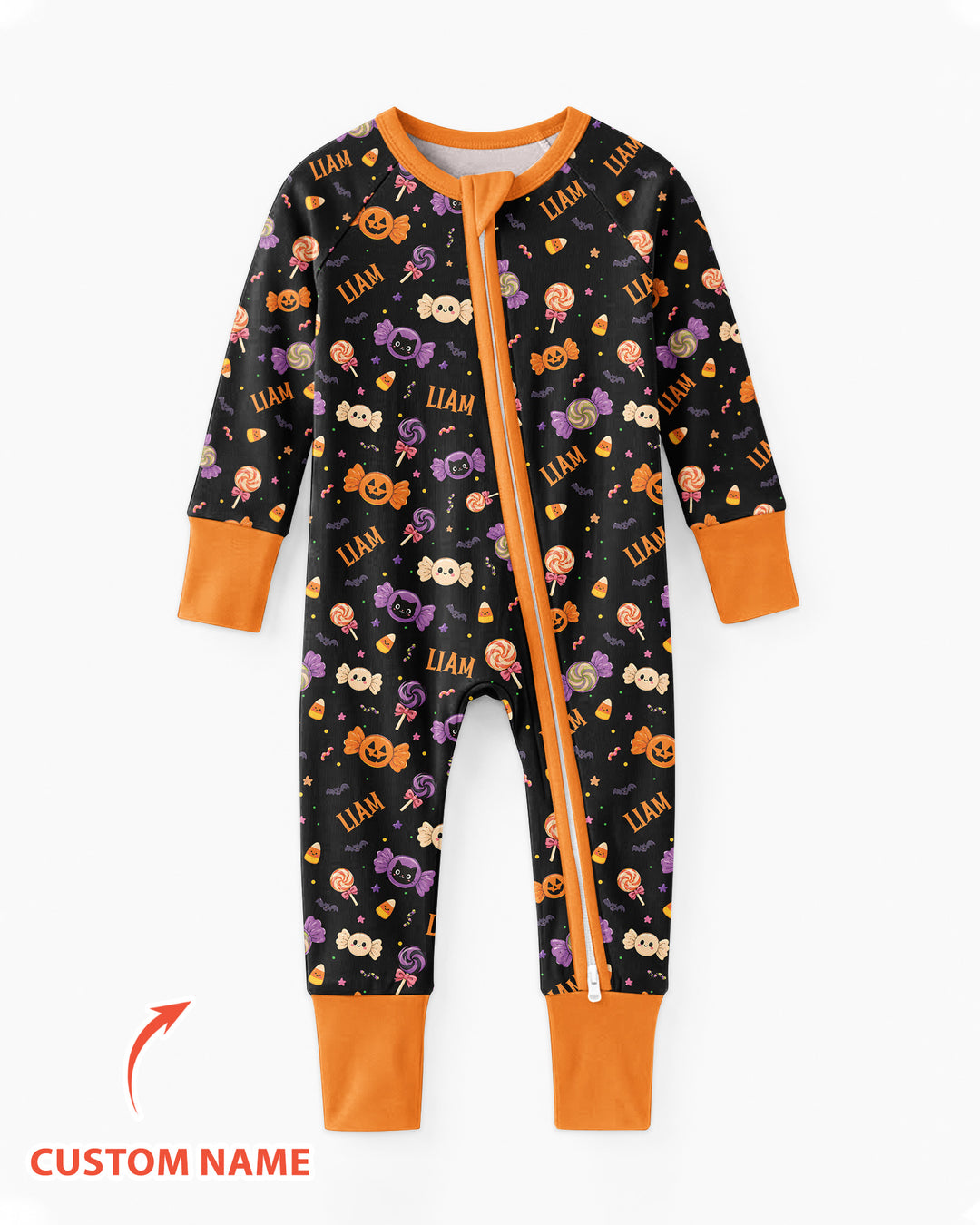 Halloween Spooky Candy Bamboo Convertible Zippy