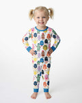 (Not So) Scary Monsters Bamboo Two Piece Long Sleeve Pajama Set