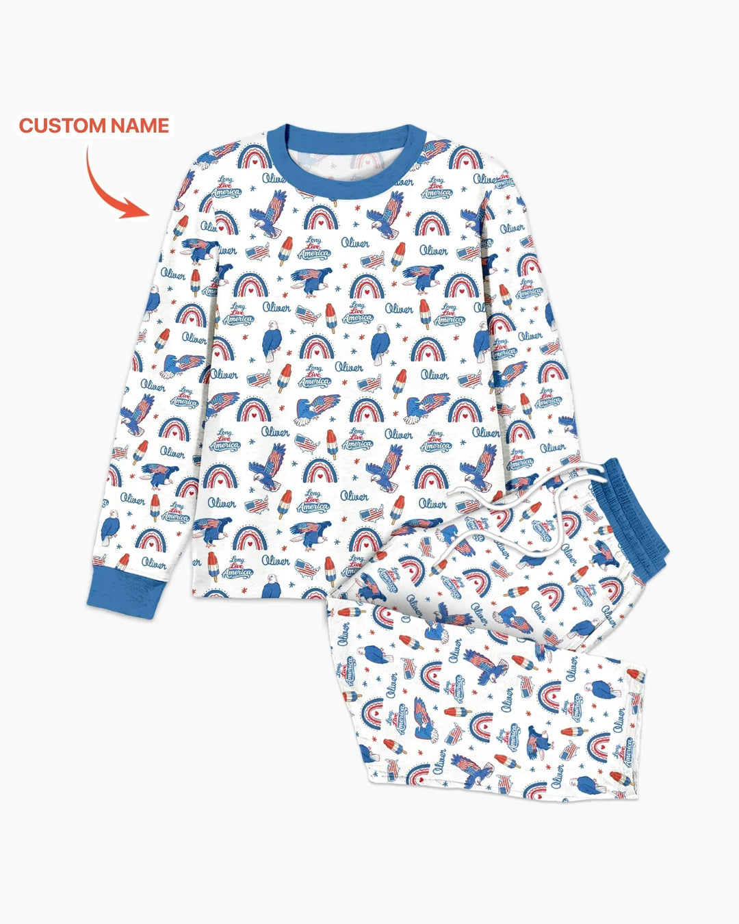 Vorlage Benutzerdefiniertes Herren-Pyjama-Set
