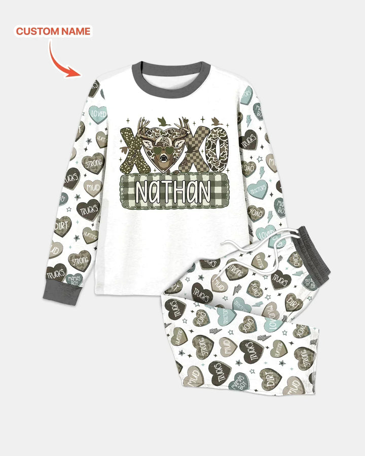 Vorlage Benutzerdefiniertes Herren-Pyjama-Set