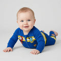 Gerippte Babykleidung mit individuellem Foto - Weich &amp; Skizzenhaft