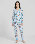 Vorlage Bambus Damen Pyjama Set