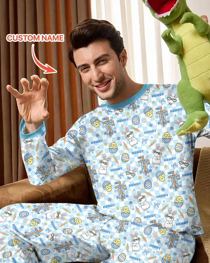 Vorlage Benutzerdefiniertes Herren-Pyjama-Set