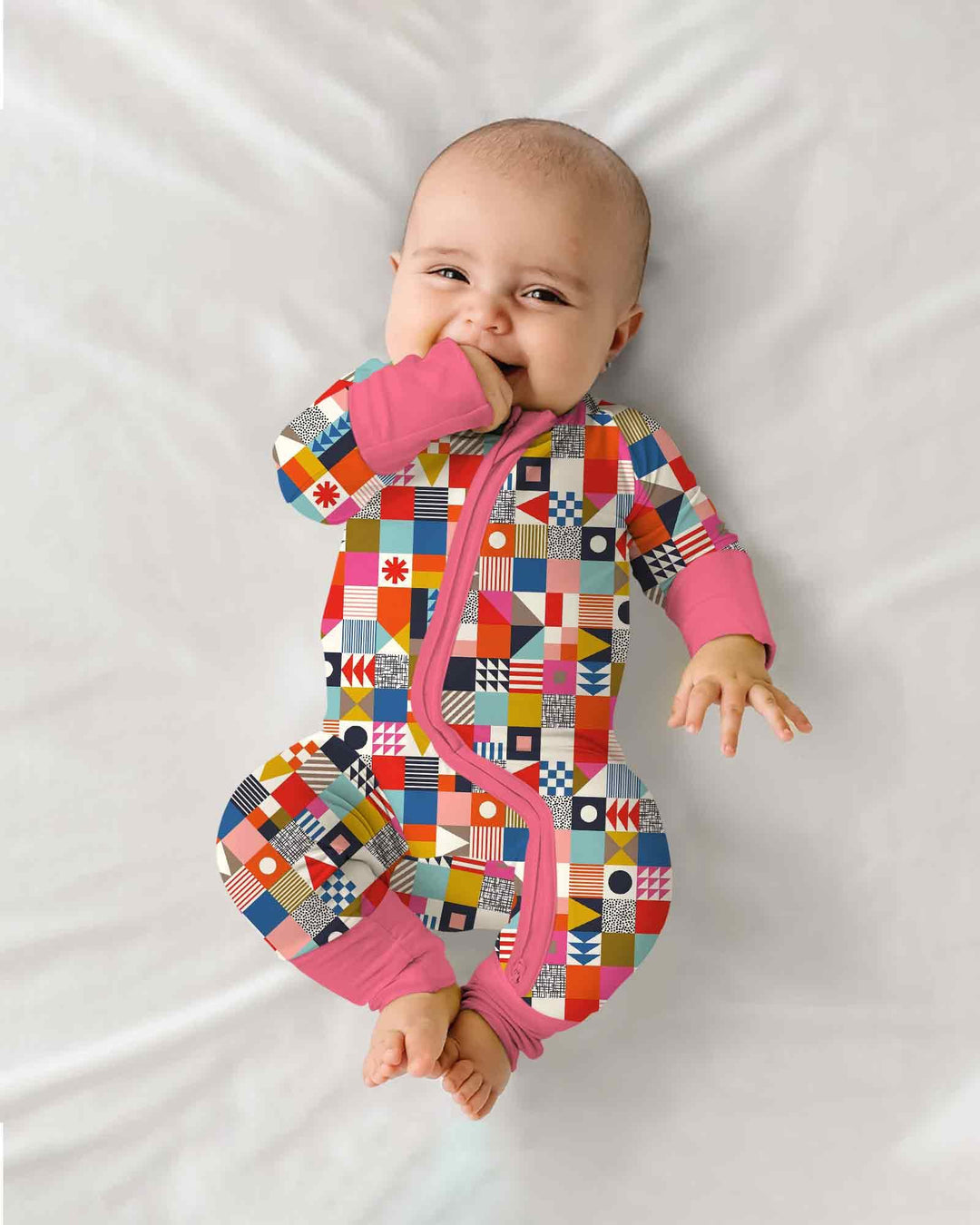Gerippte Babykleidung mit individuellem Foto - Weich &amp; Skizzenhaft