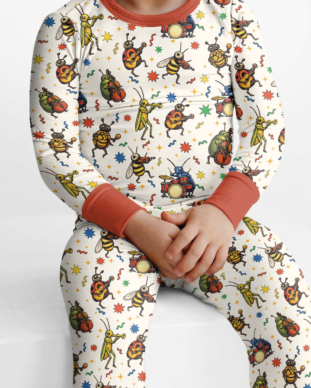 Bug Orchestra Bamboo Two Piece Long Sleeve Pajama Set