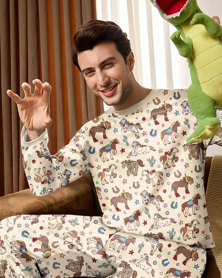 Lil' Buckaroo Bamboo Men's Pajama Set