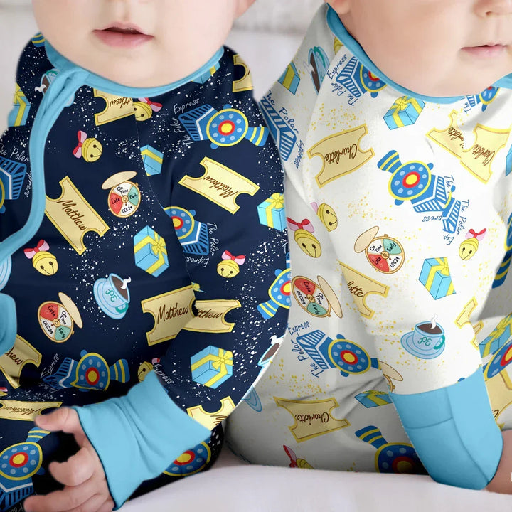 Gerippte Babykleidung mit individuellem Foto - Weich &amp; Skizzenhaft