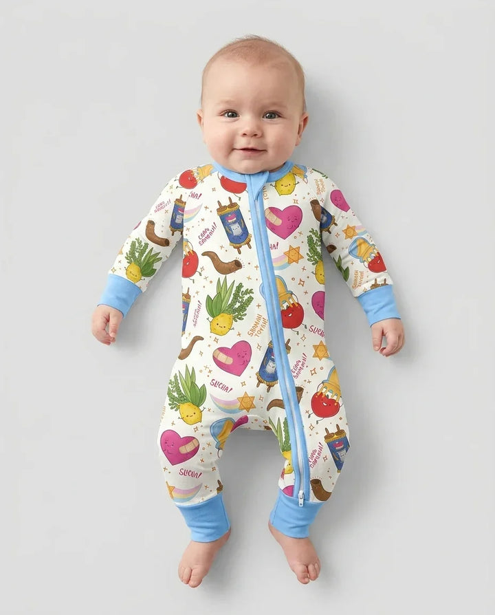 Gerippte Babykleidung mit individuellem Foto - Weich &amp; Skizzenhaft
