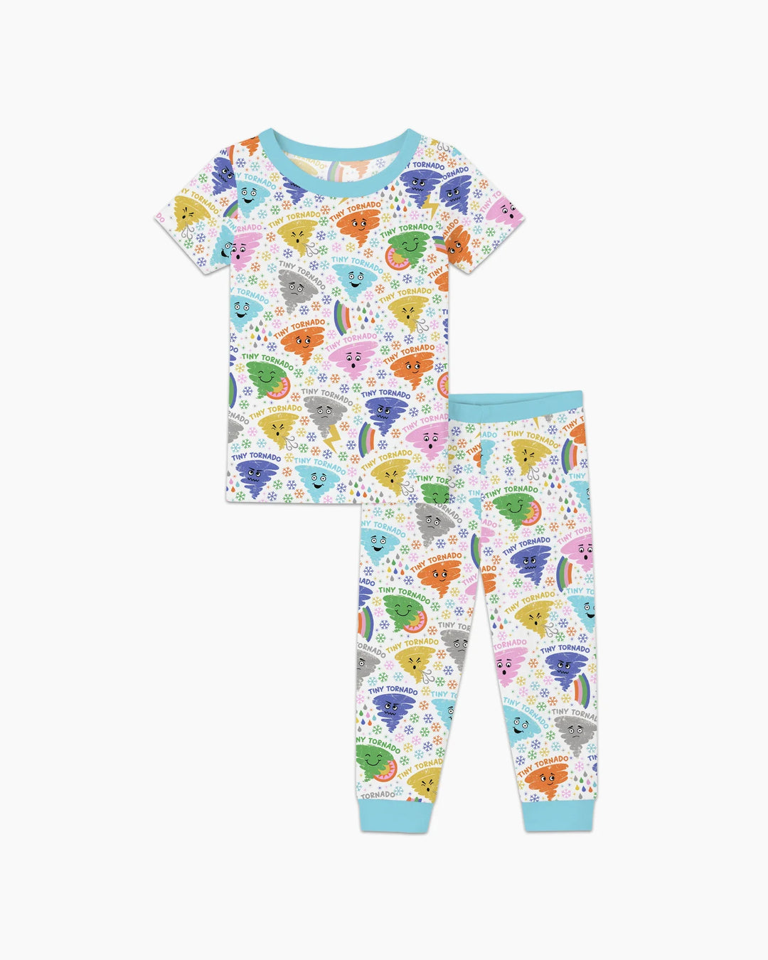 Zweiteiliges, kurzärmliges Pyjama-Set mit Marienkäfern