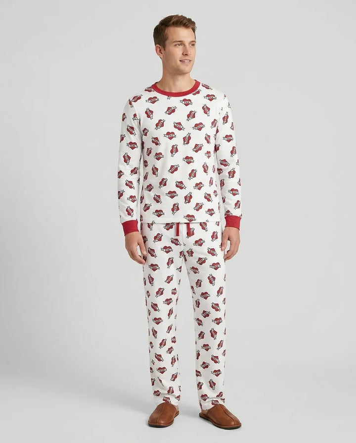 Vorlage Herren-Pyjama-Set