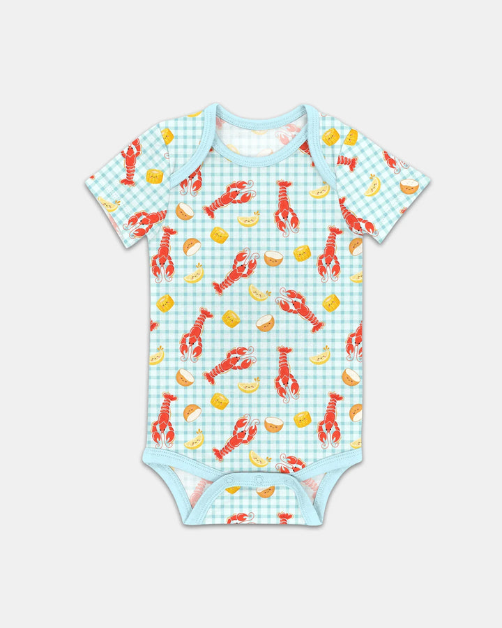 Preppy Crawfish Season Bamboo Bodysuit
