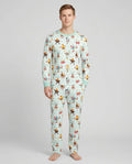 Circus Animal Bamboo Men's Pajama Set