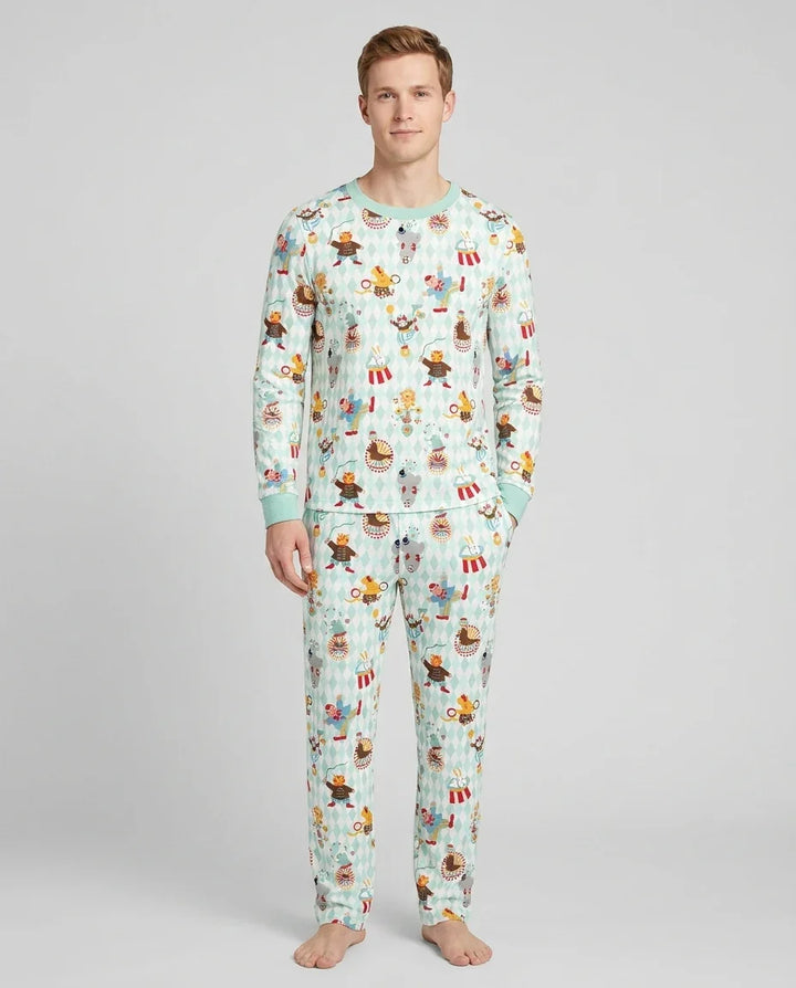 Vorlage Herren-Pyjama-Set