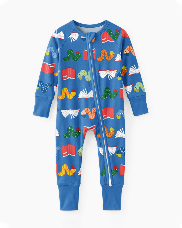 Bookworm Family Matching Bamboo Convertible Zippy