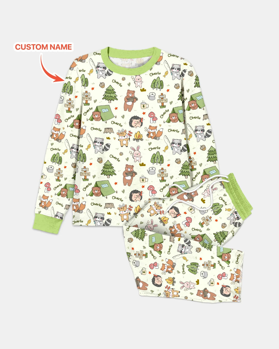 Vorlage Benutzerdefiniertes Herren-Pyjama-Set
