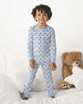 Ice Skating Bamboo Two Piece Long Sleeve Pajama Set
