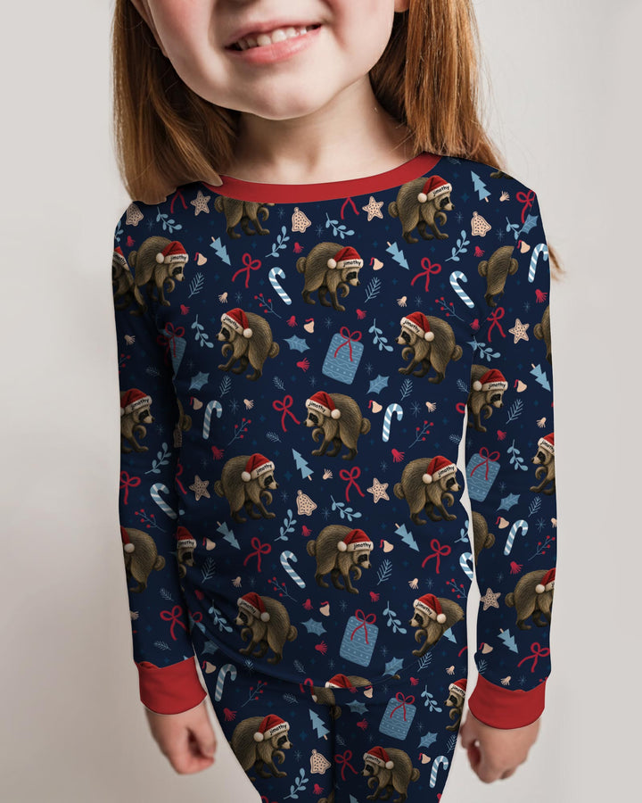 Be A Merry Jimothy Bamboo Two Piece Long Sleeve Pajama Set