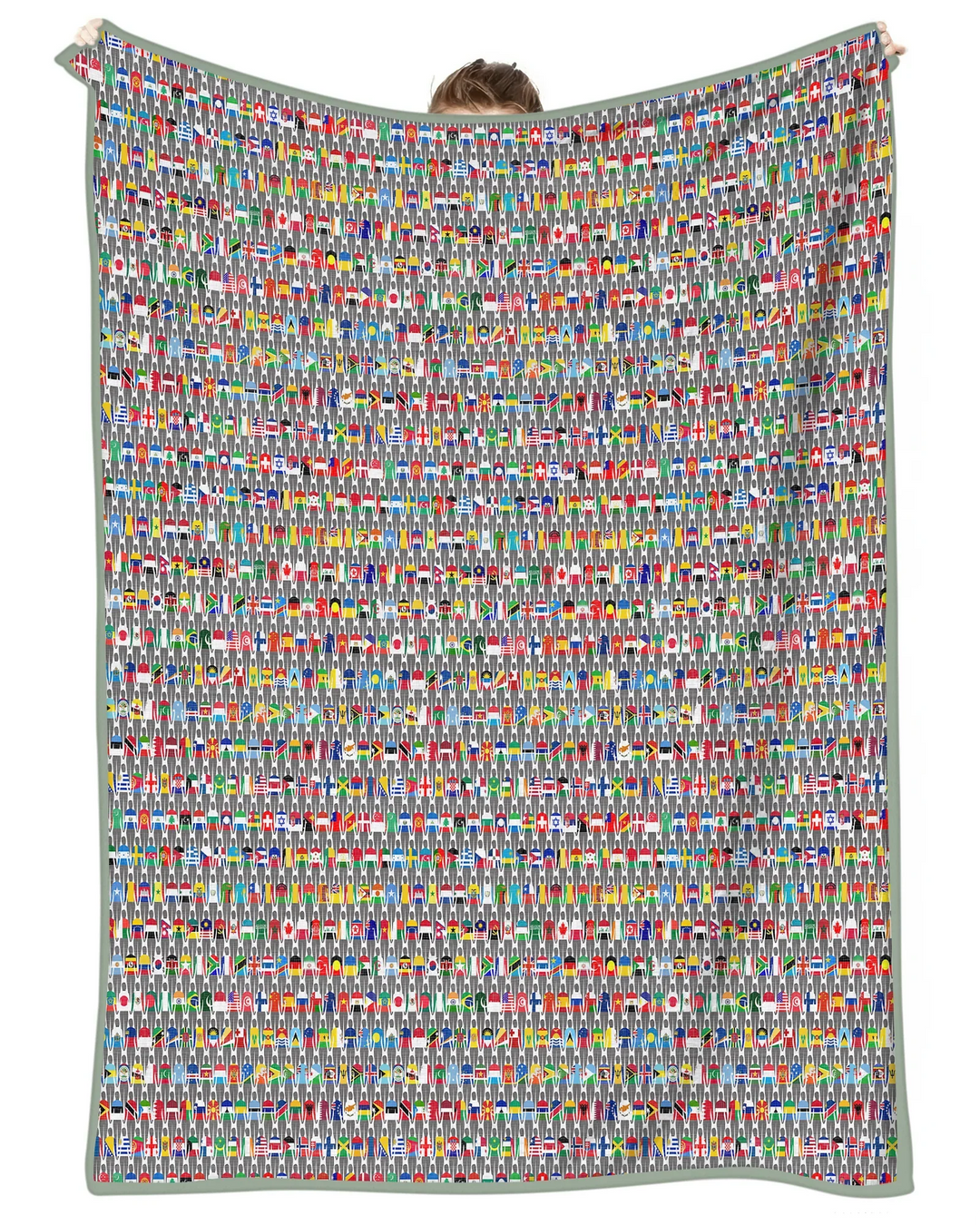 Around The World Bamboo Blanket