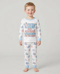 I Love Mommy & Daddy, but Grandma & Grandpa Are the Best! Bamboo Two Piece Long Sleeve Pajama Set