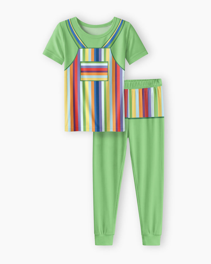 Tiny Little Chef Bamboo Two Piece Short Sleeve Pajama Set