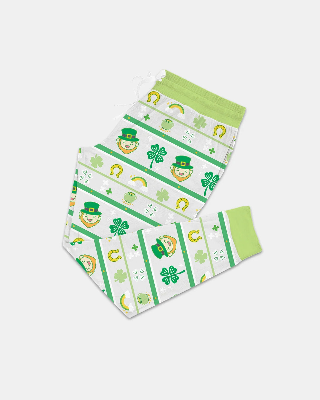 Froher St. Patrick's Day Personalisierter Bambus Pyjama für Damen