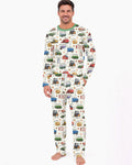 Little Farmer Bamboo Men's Pajama Set