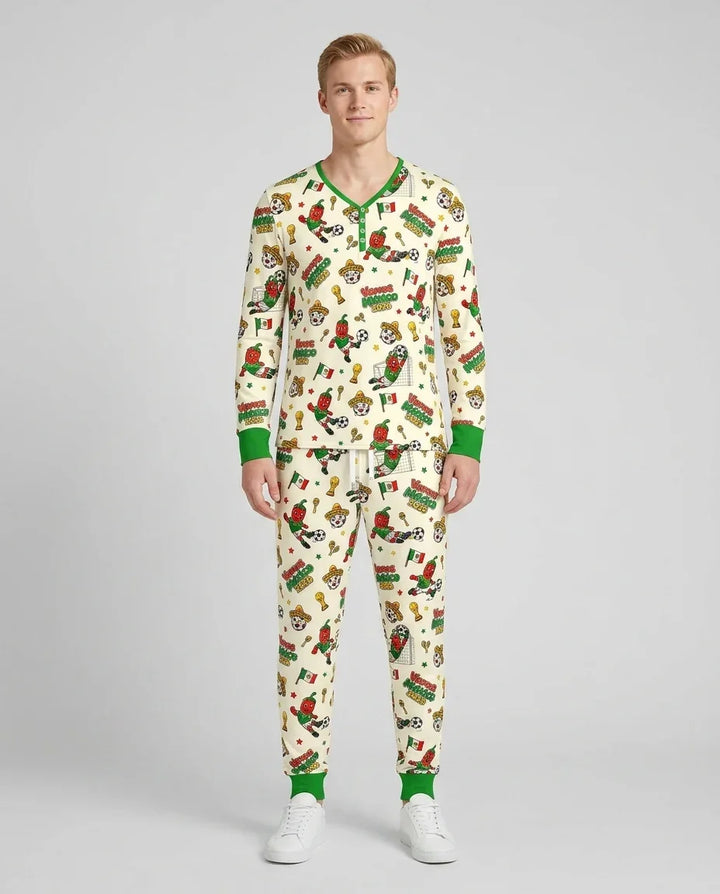 Vorlage Bambus-Pyjama-Set für Herren