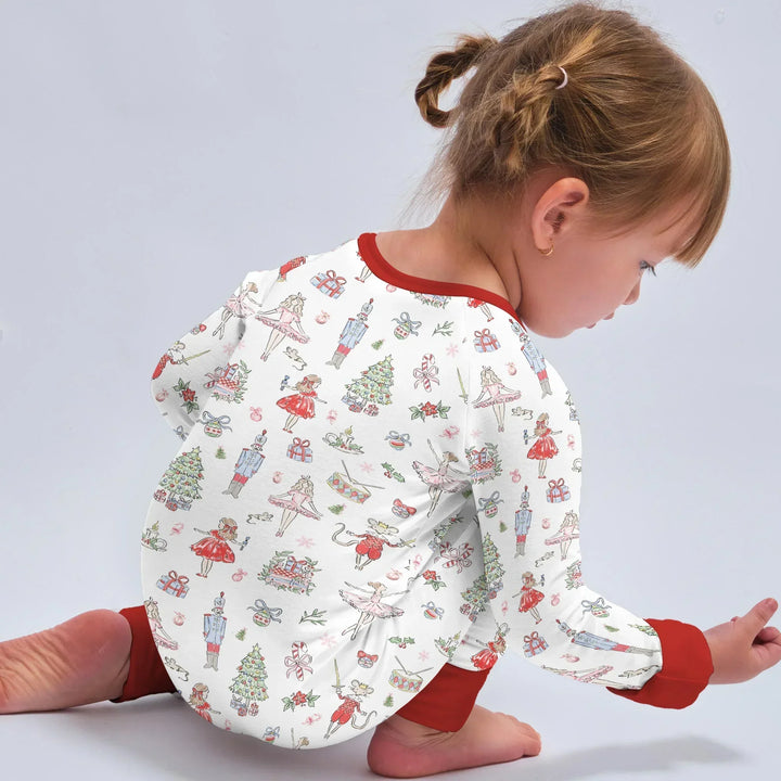 Gerippte Babykleidung mit individuellem Foto - Weich &amp; Skizzenhaft