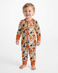 Spooky Halloween Floral Delight Bamboo Convertible Zippy