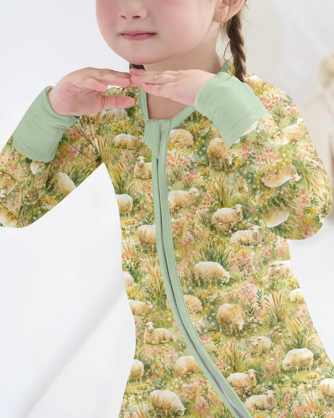 Gerippte Babykleidung mit individuellem Foto - Weich &amp; Skizzenhaft