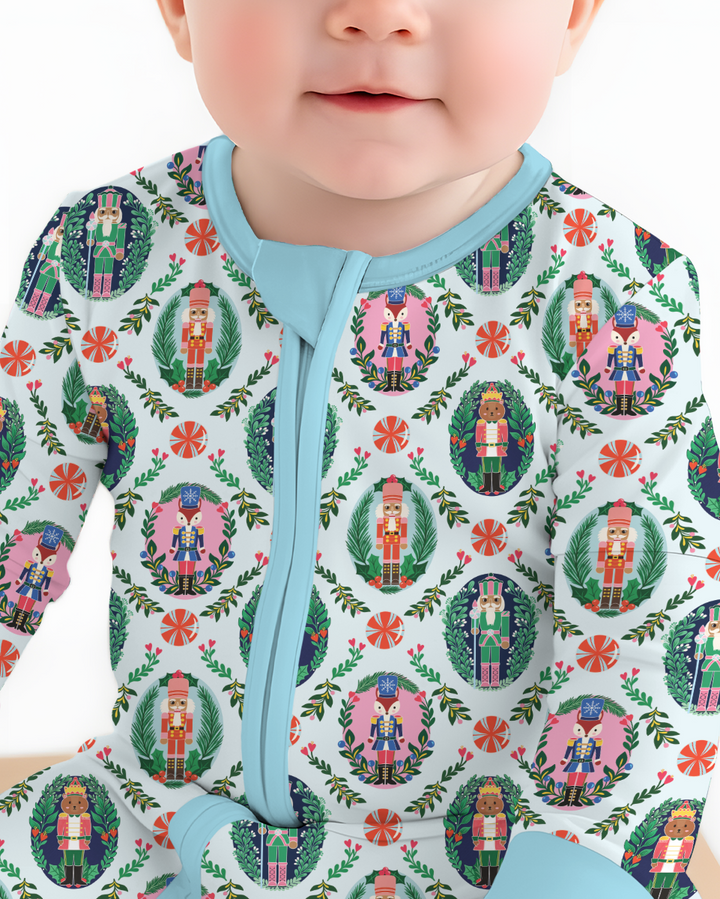Whimsical Nutcracker Bamboo Convertible Zippy