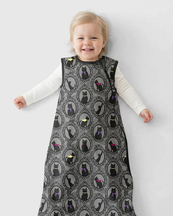 Midnight Cat Parade Bamboo Sleep Bag