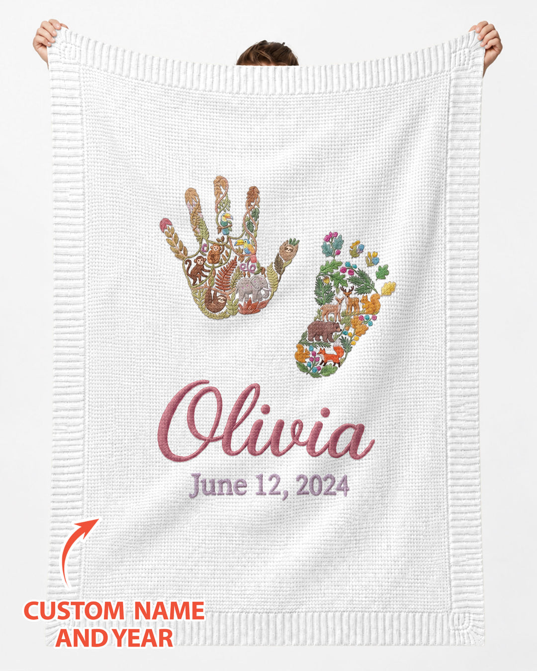 Baby Prints Baby Cotton Blanket