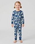 Animal Icebergs Bamboo Two Piece Long Sleeve Pajama Set