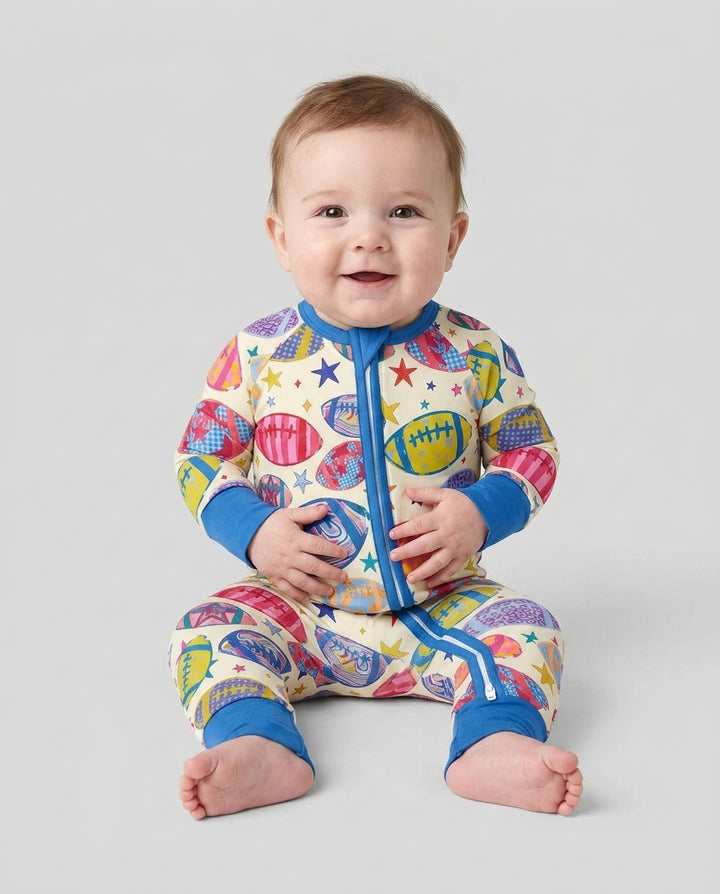 Football Season Bamboo Convertible Zippy