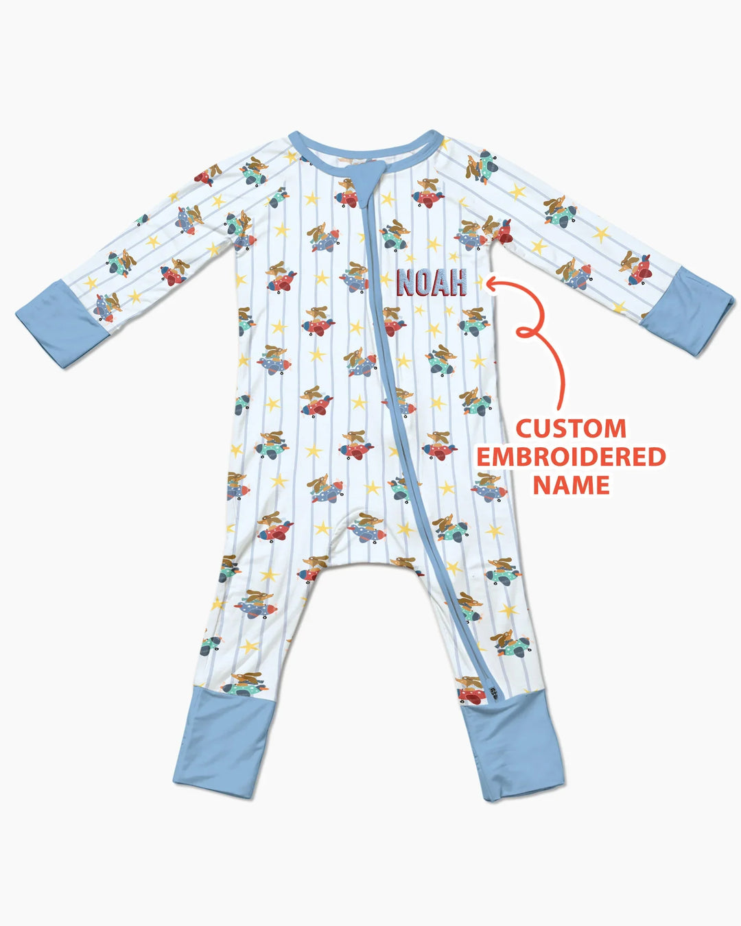 Gerippte Babykleidung mit individuellem Foto - Weich &amp; Skizzenhaft