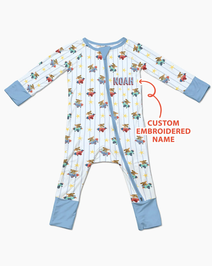 Gerippte Babykleidung mit individuellem Foto - Weich &amp; Skizzenhaft