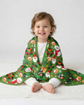 Snowmen Funny Bamboo Blanket