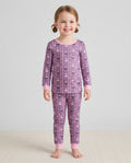 Spooky Ballerina Parade Bamboo Two Piece Long Sleeve Pajama Set
