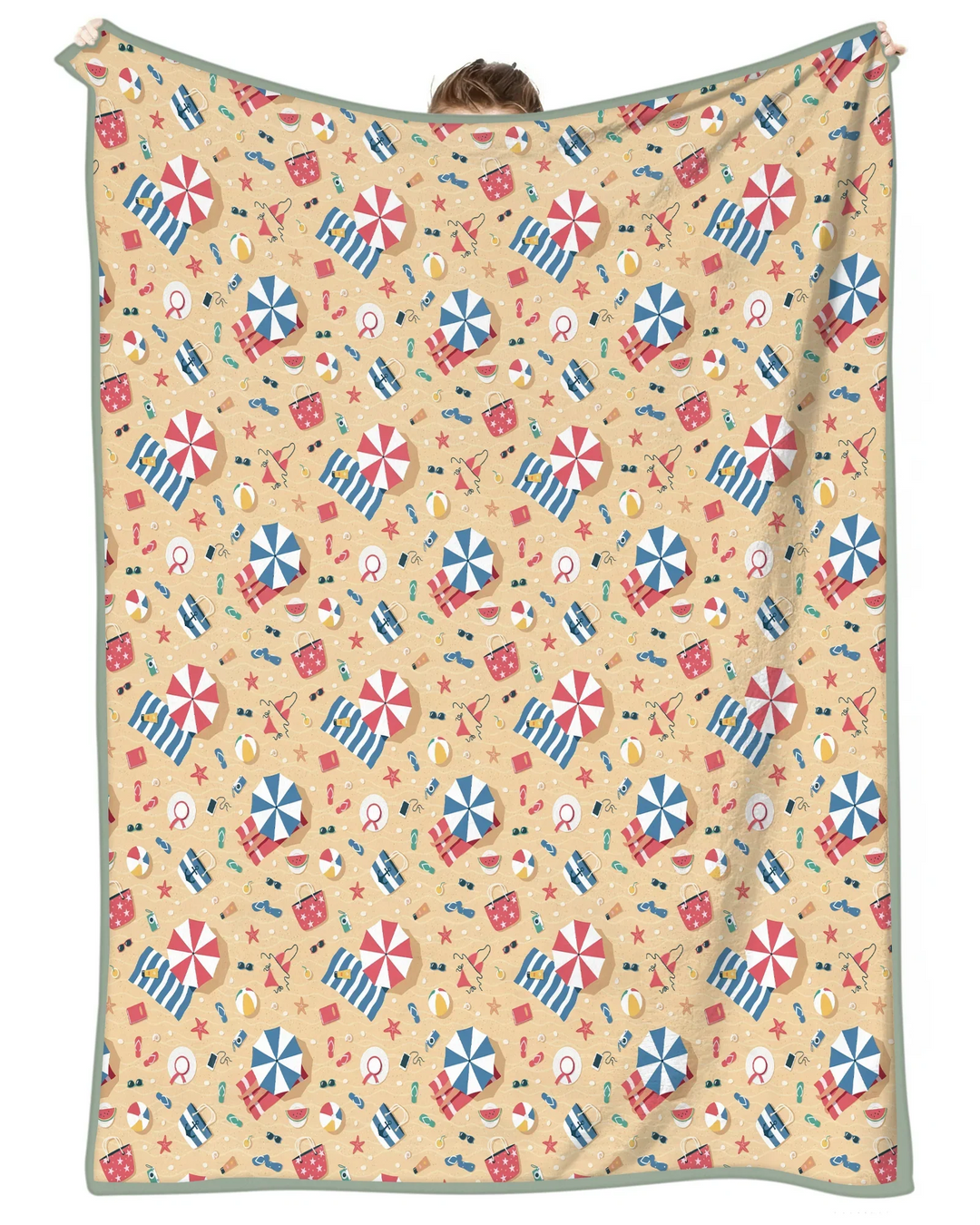 Vorlage Quilt Decke