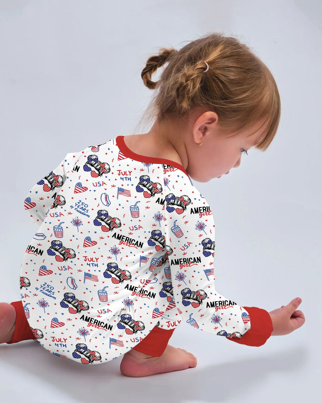 Gerippte Babykleidung mit individuellem Foto - Weich &amp; Skizzenhaft