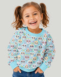 Floral Skull Bamboo Crewneck Sweatshirt
