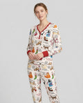The 12 Cats of Christmas Bamboo Women Pajama Set