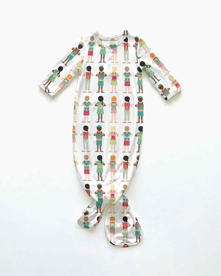 Glühwürmchen fangen Bambus-Knotenkleid